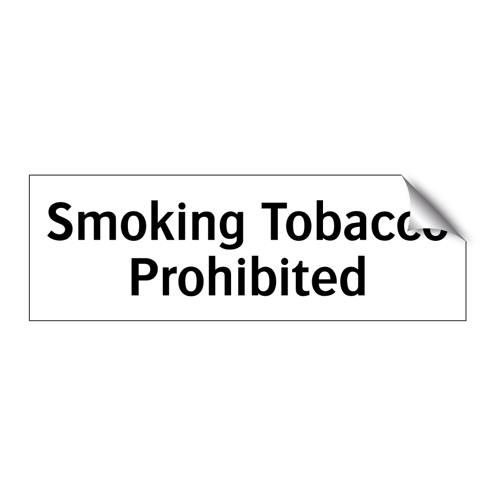 Smoking Tobacco Prohibited