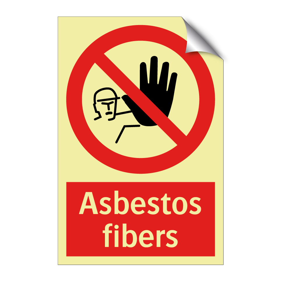 Asbestos fibers