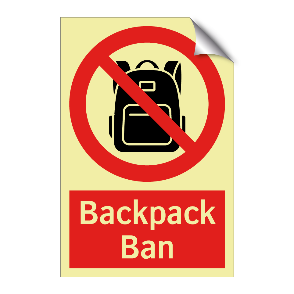 Backpack Ban