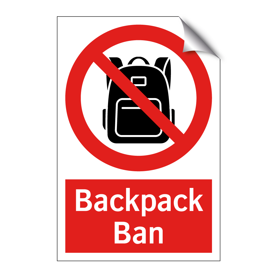 Backpack Ban