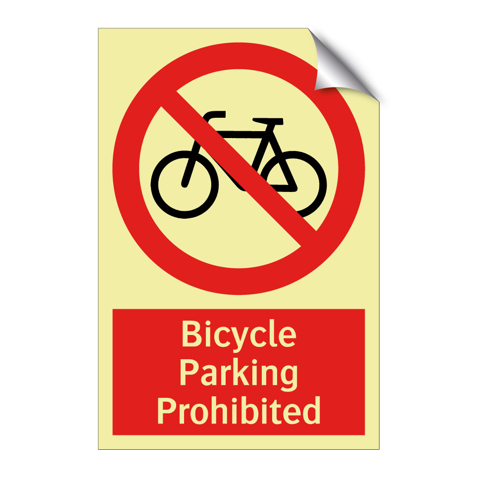 Bicycle Parking Prohibited