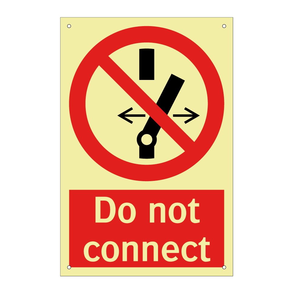 Do not connect