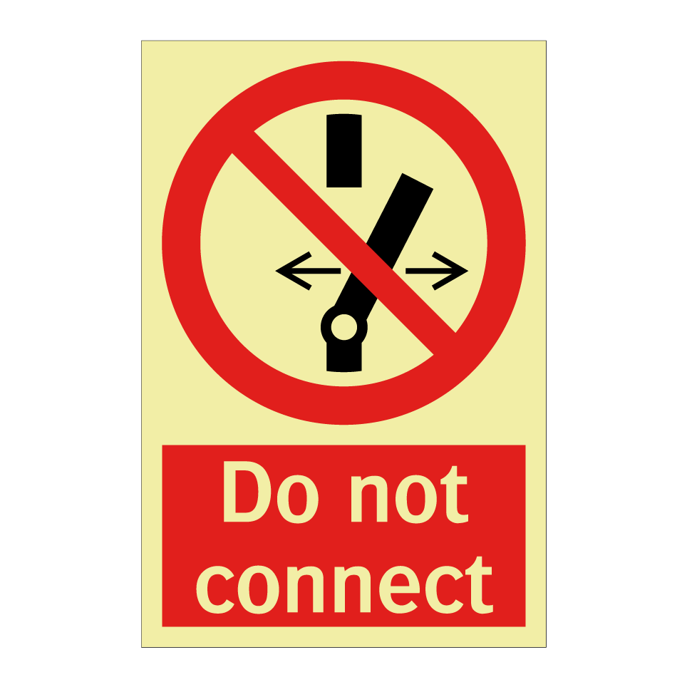 Do not connect