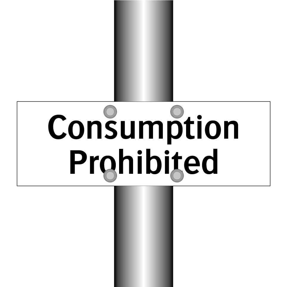 Consumption Prohibited