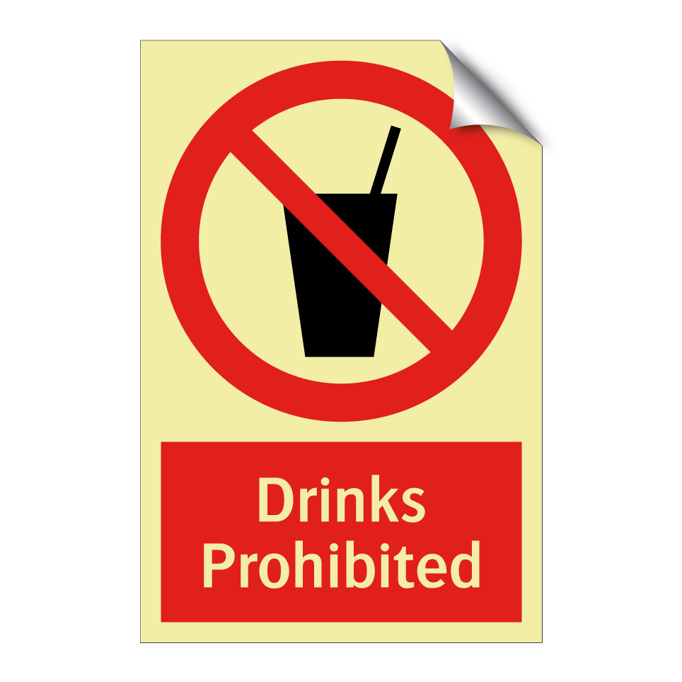 Drinks Prohibited