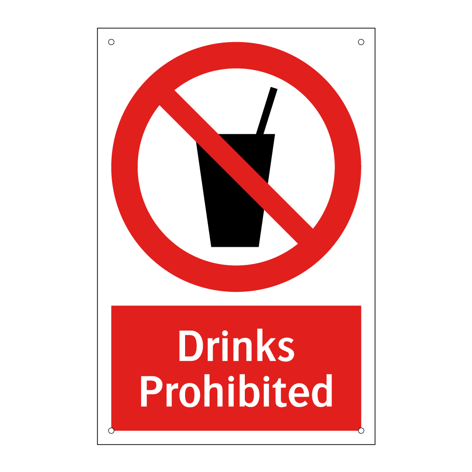 Drinks Prohibited
