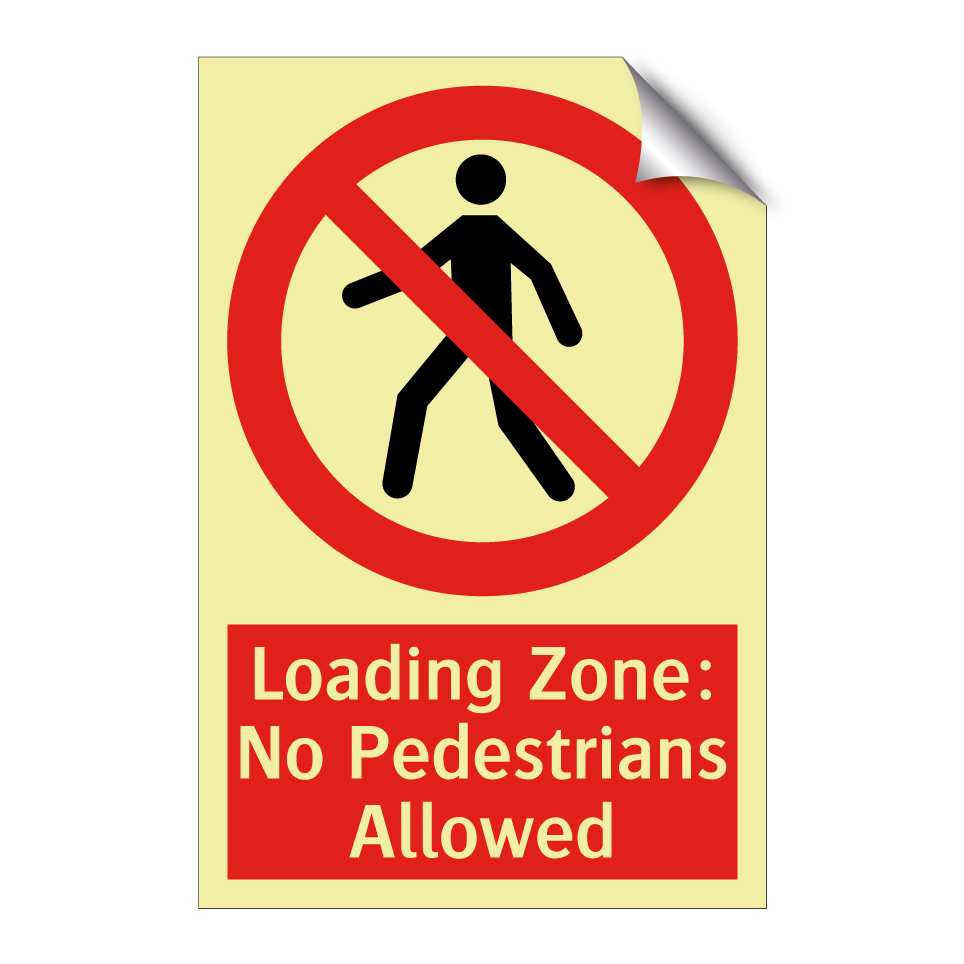 Loading Zone: No Pedestrians Allowed