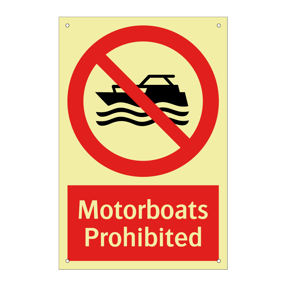 Motorboats Prohibited