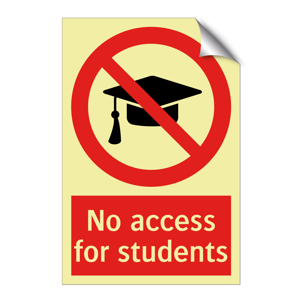 No access for students