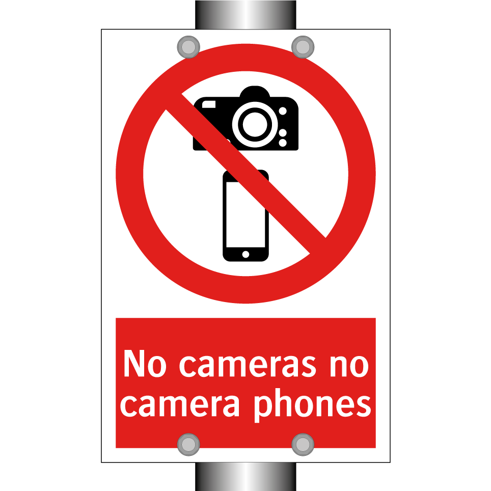 No cameras no camera phones
