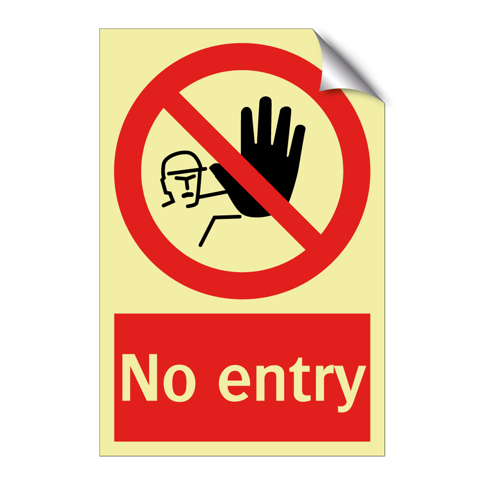 No entry