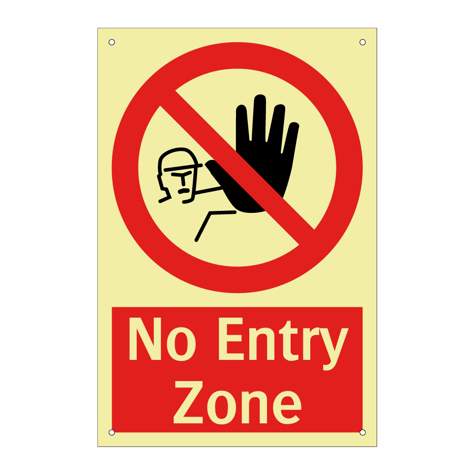 No Entry Zone