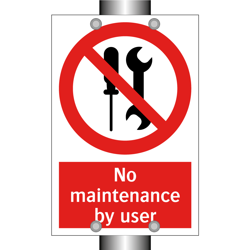 No maintenance by user