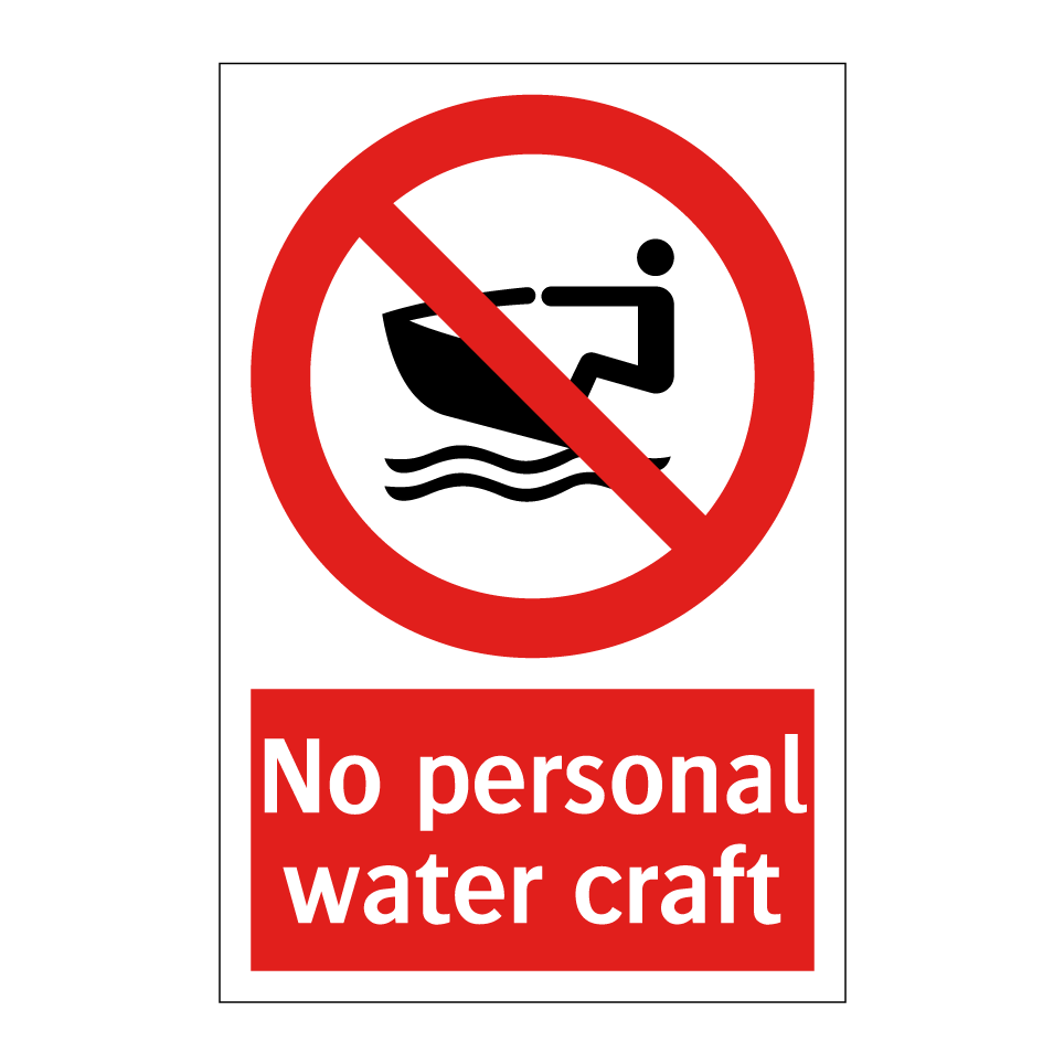 No personal water craft