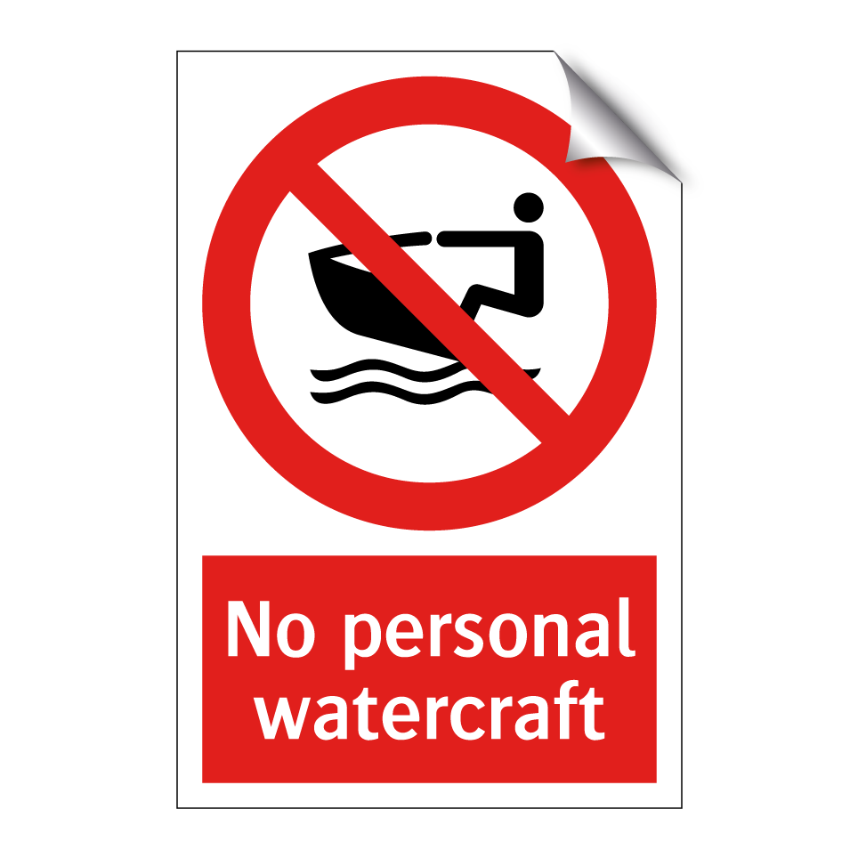 No personal watercraft