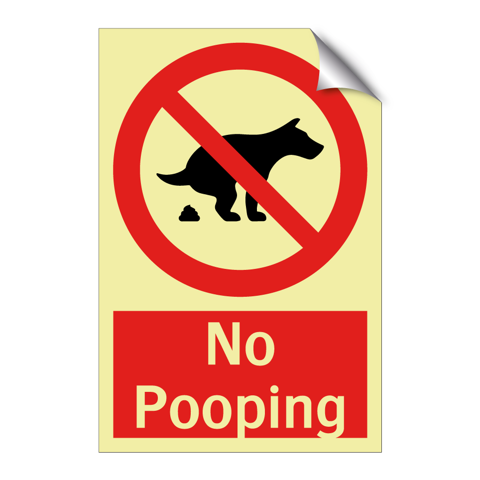 No Pooping