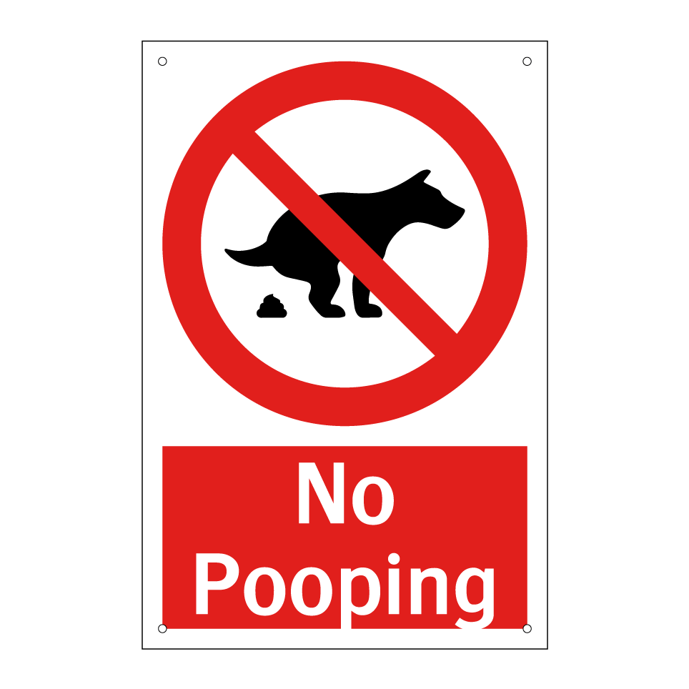 No Pooping
