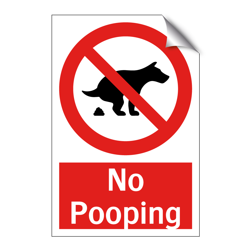 No Pooping