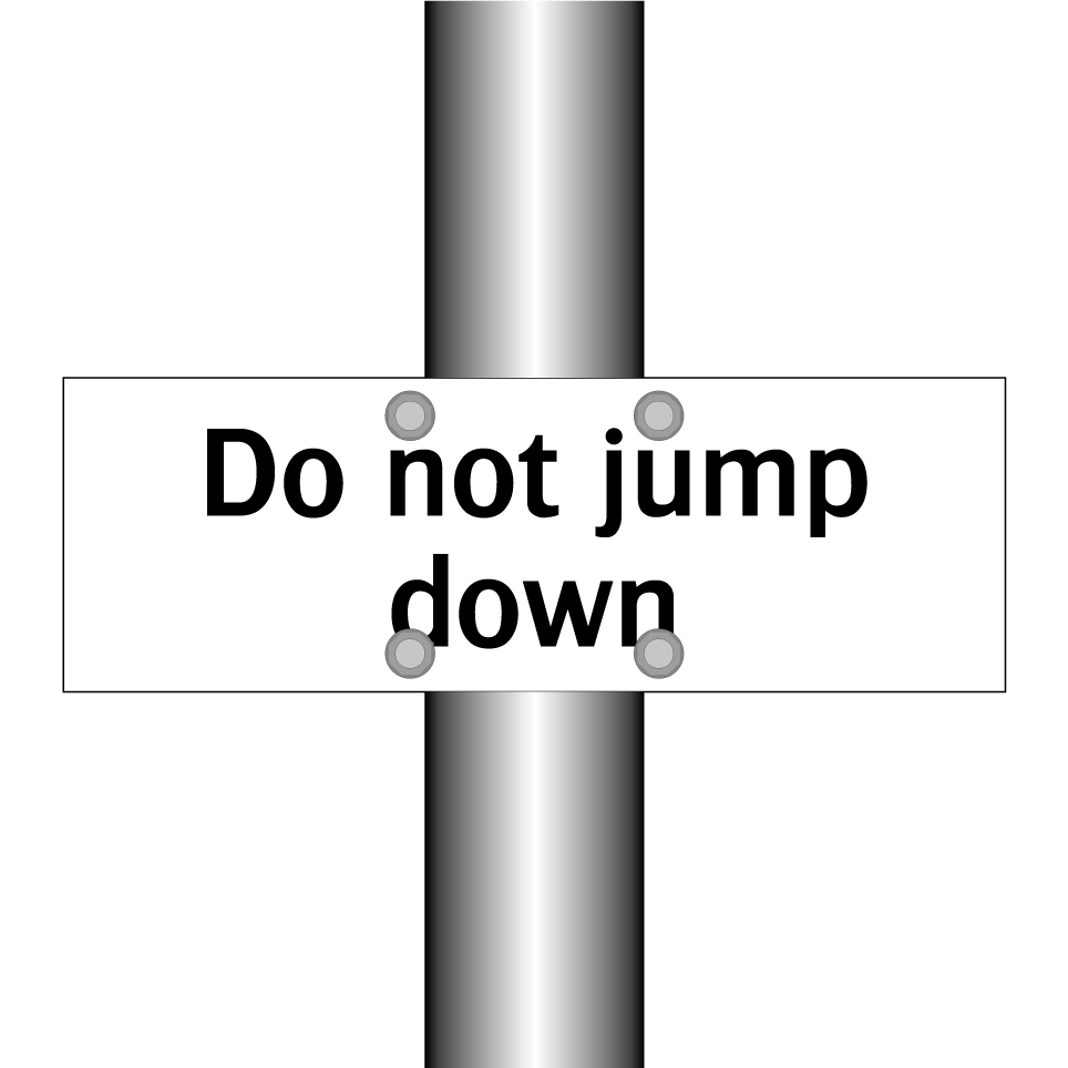 Do not jump down