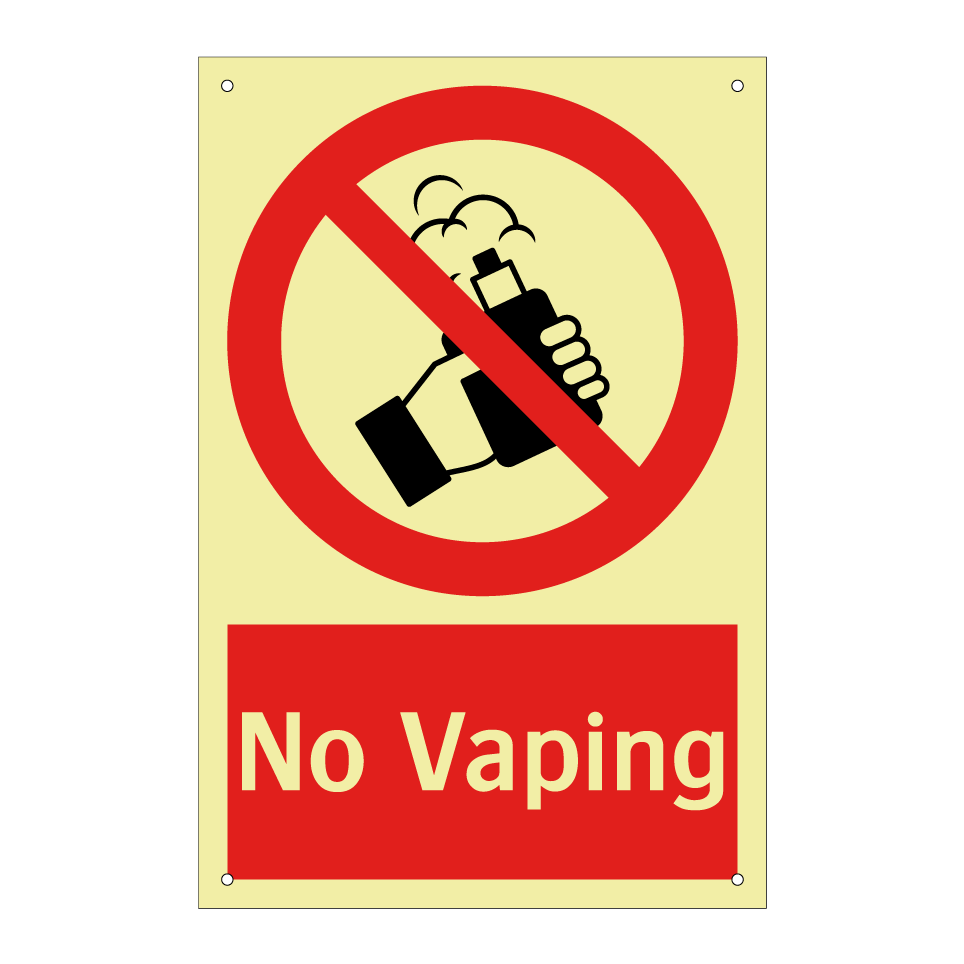 No Vaping