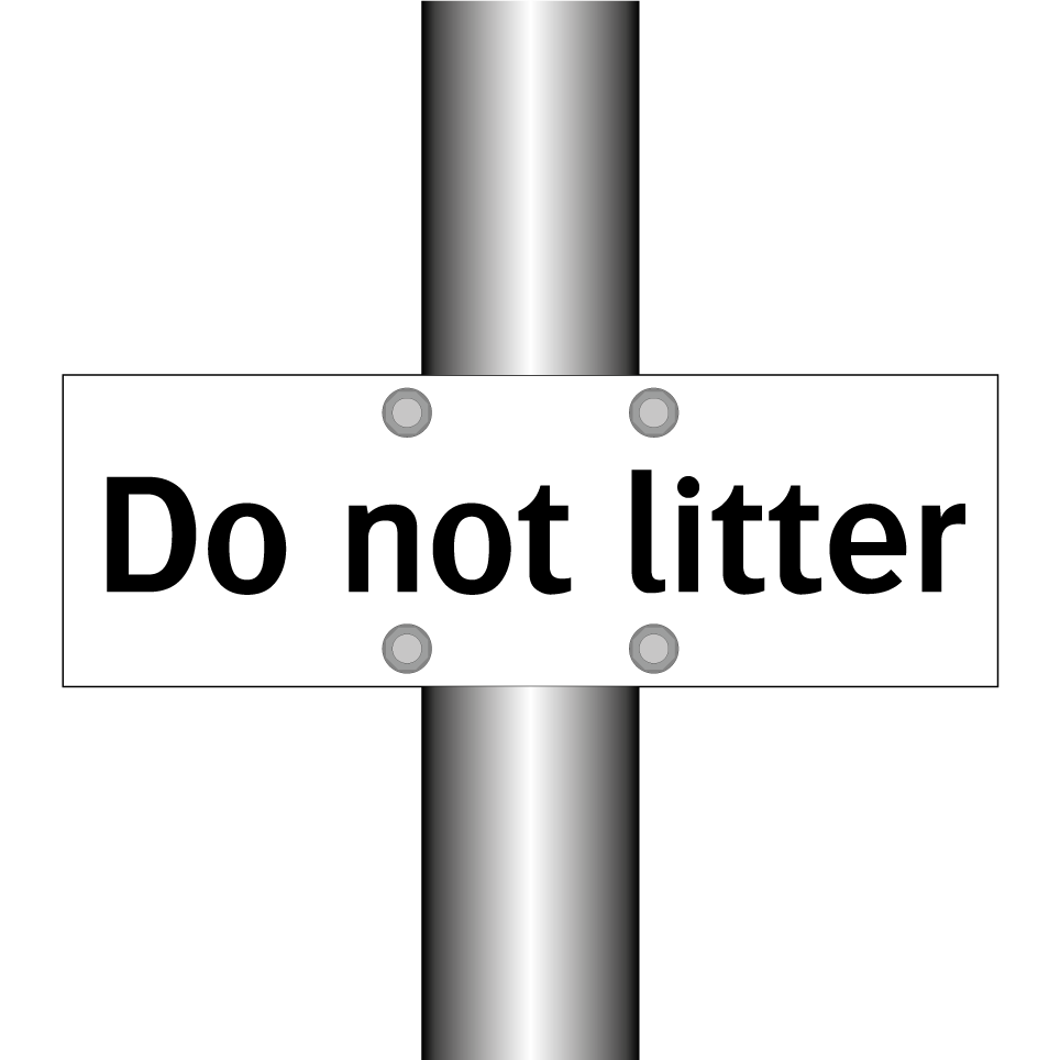 Do not litter