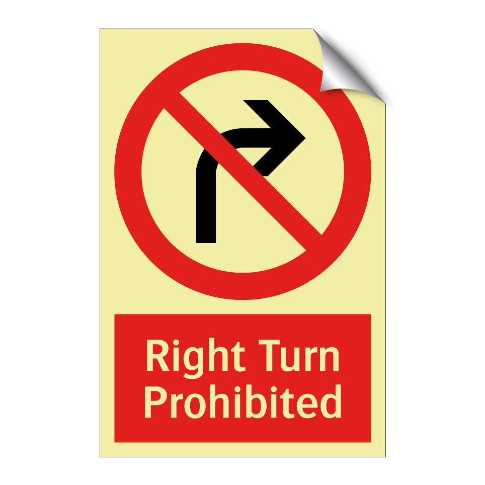 Right Turn Prohibited