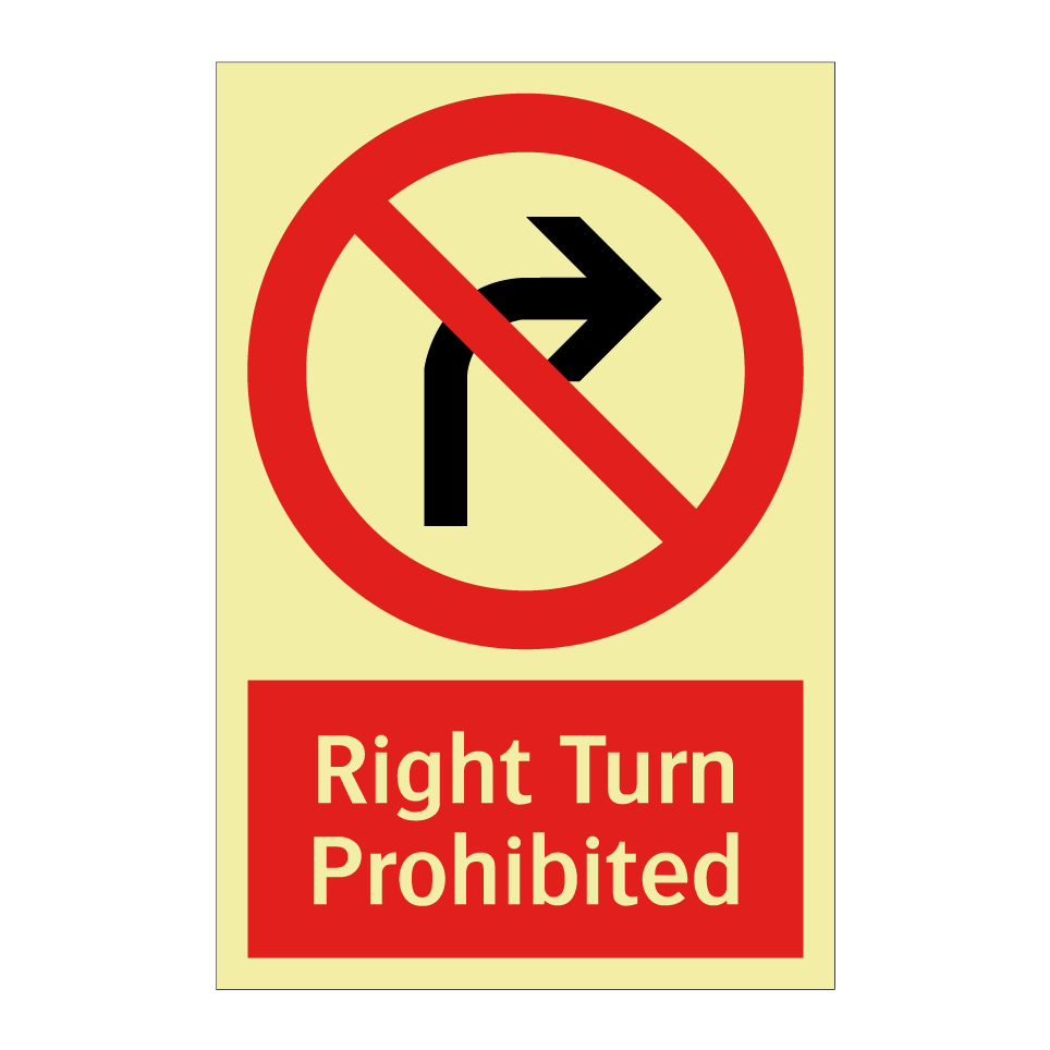 Right Turn Prohibited