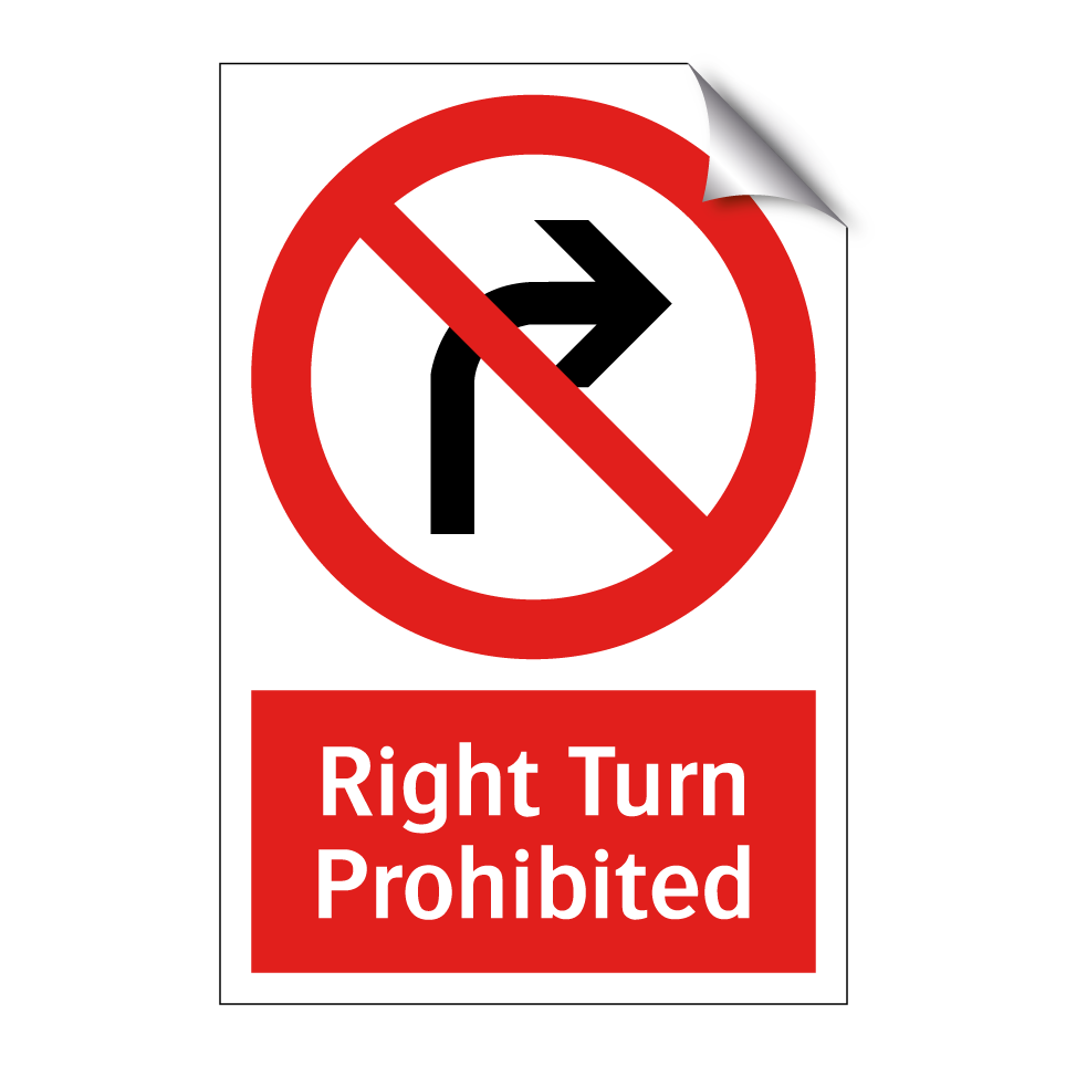 Right Turn Prohibited