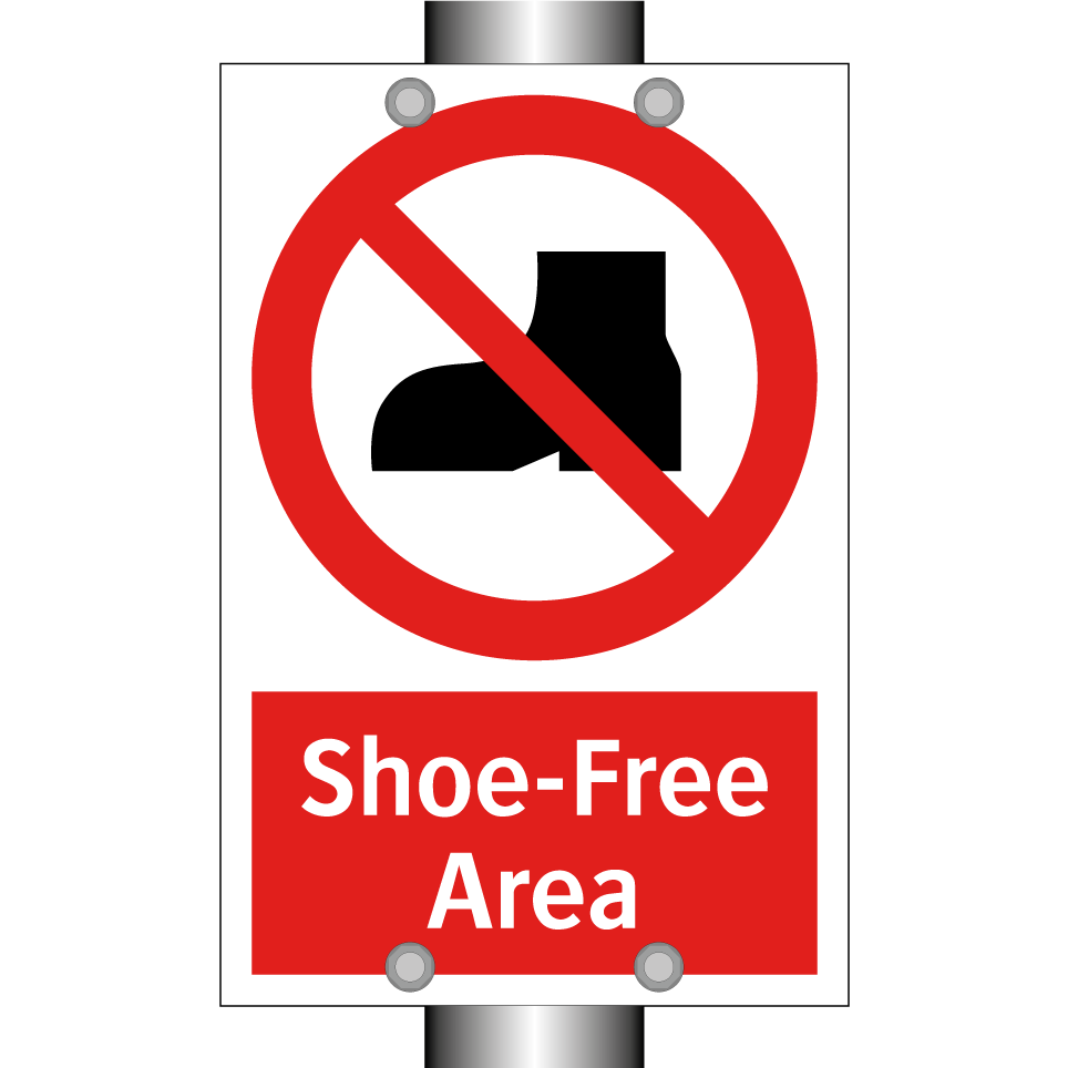 Shoe-Free Area