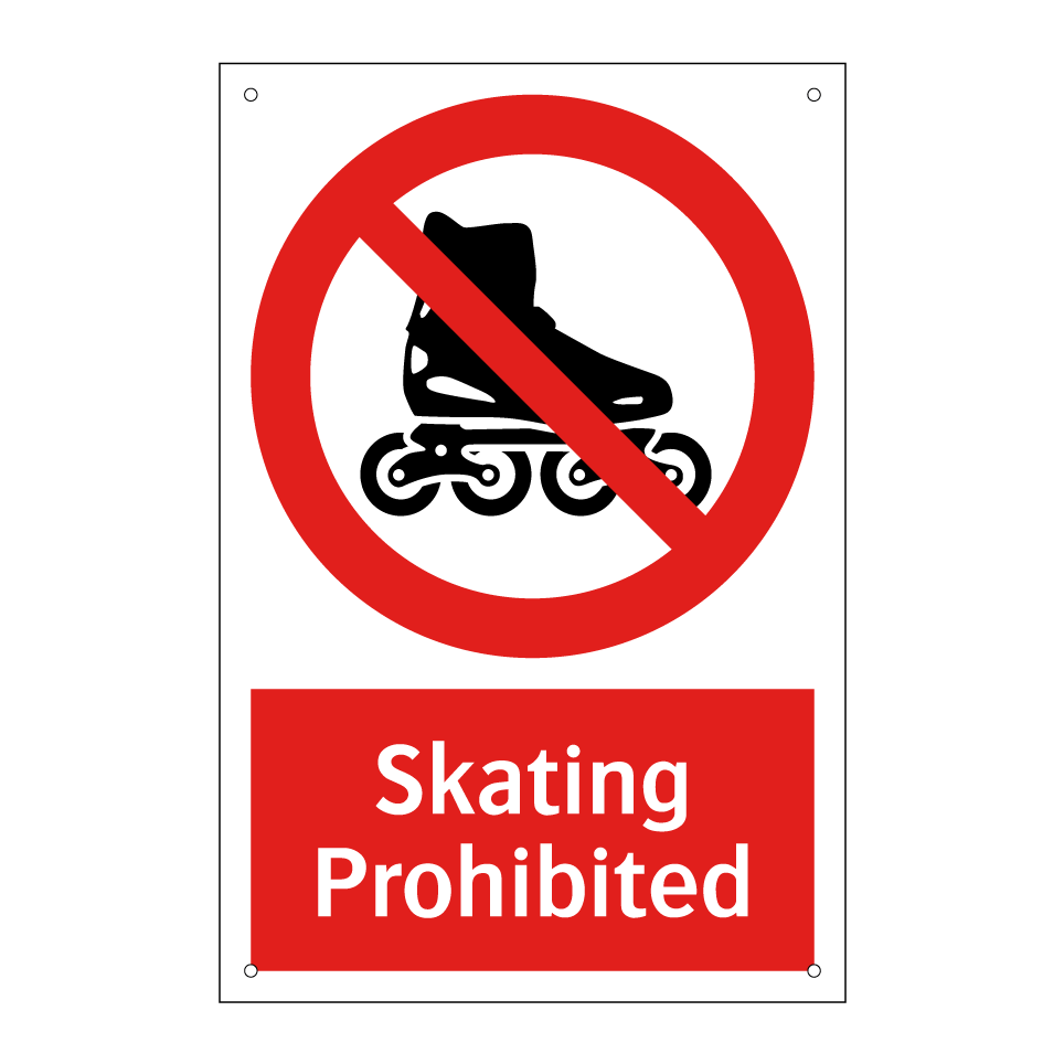 Skating Prohibited