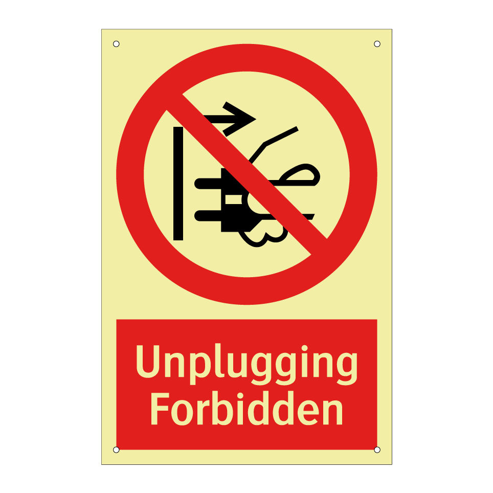 Unplugging Forbidden