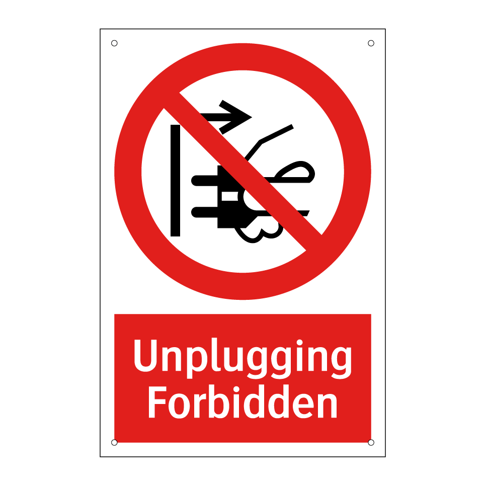 Unplugging Forbidden
