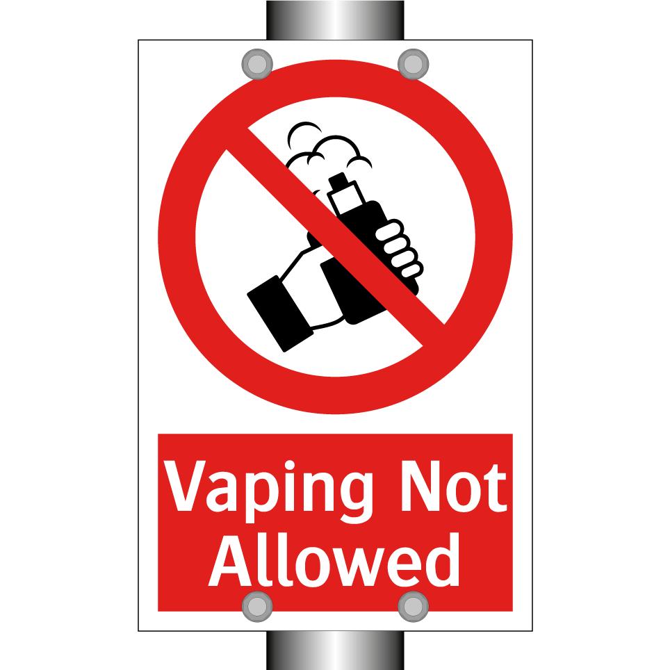 Vaping Not Allowed