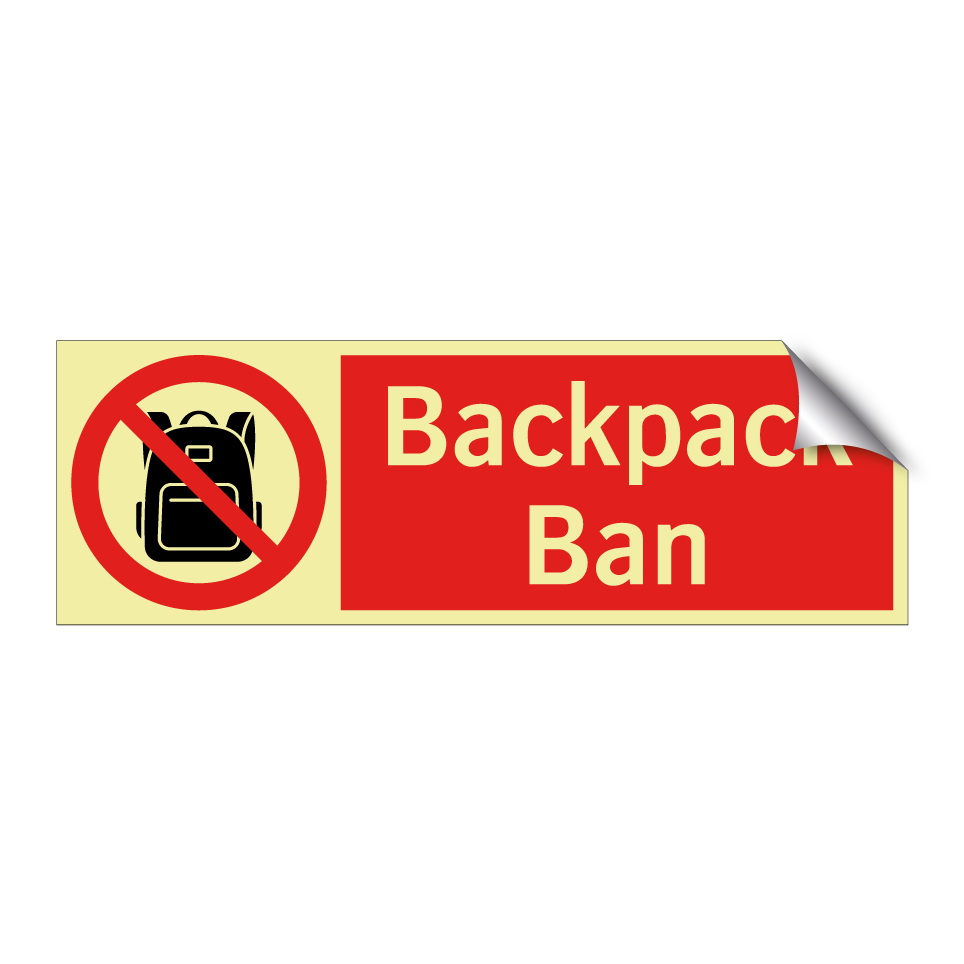 Backpack Ban