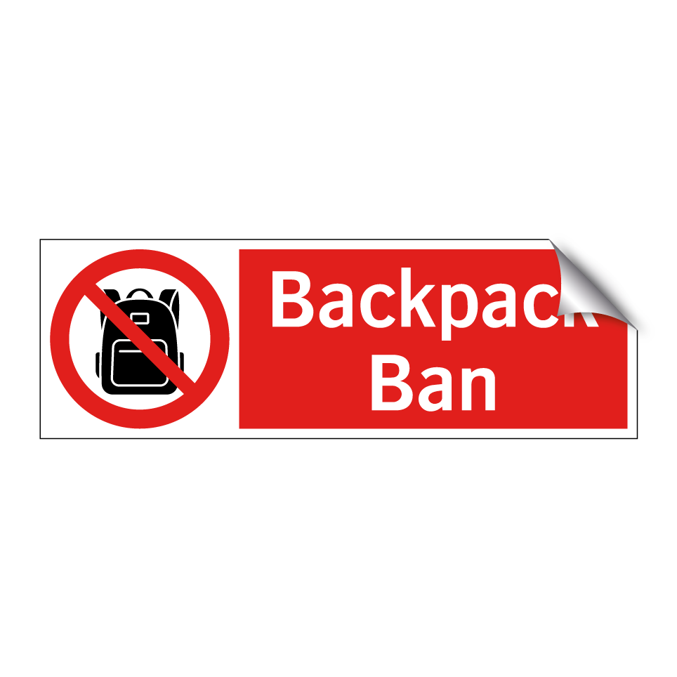 Backpack Ban