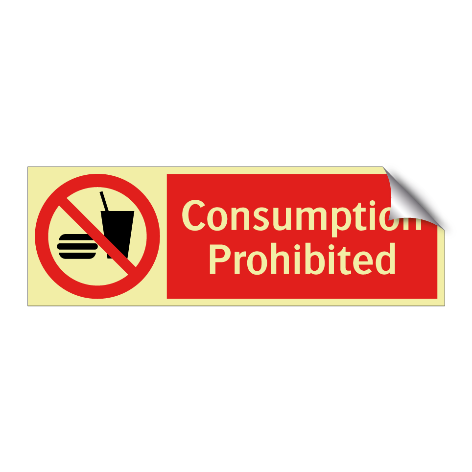 Consumption Prohibited