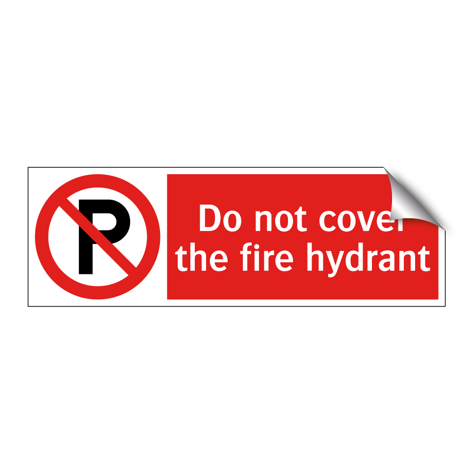 Do not cover the fire hydrant