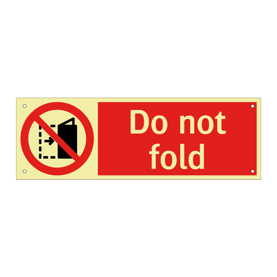 Do not fold