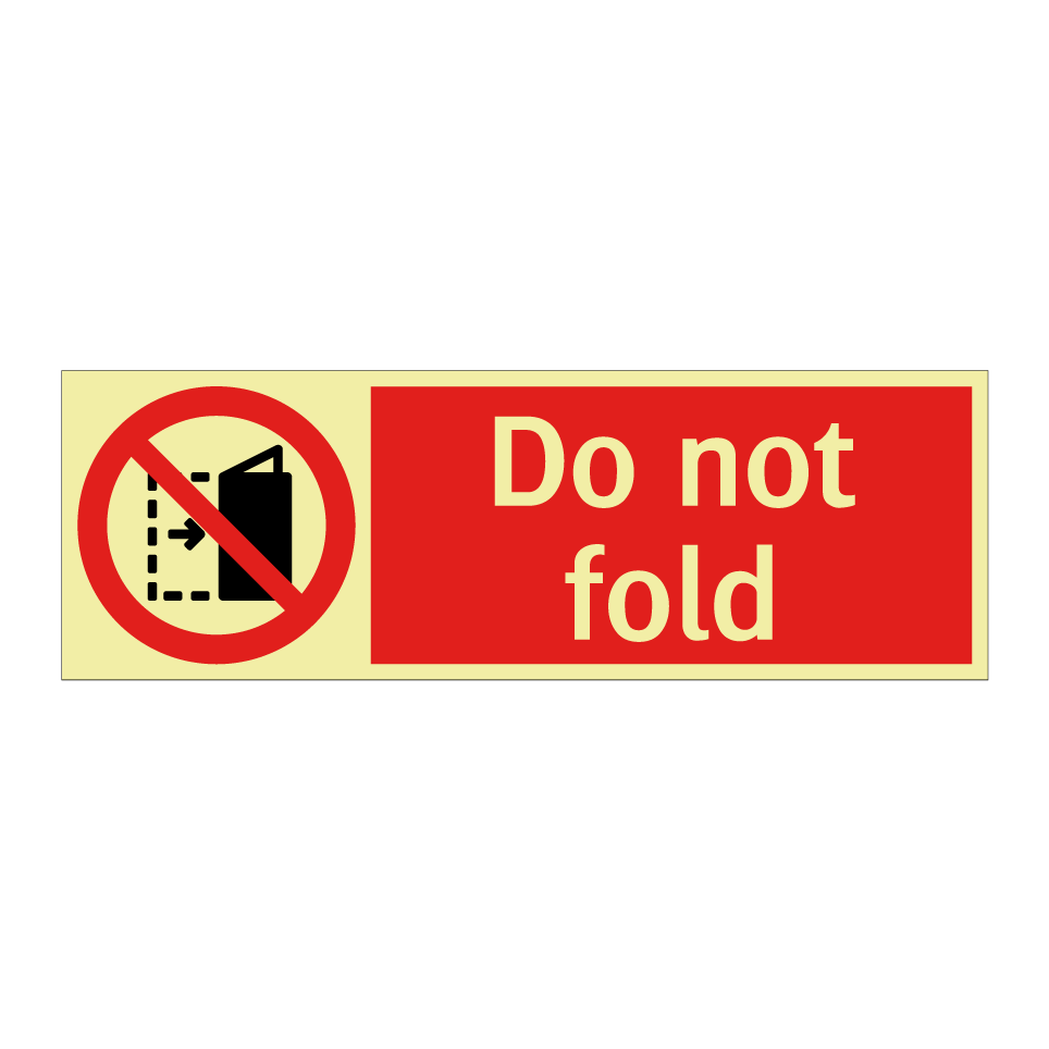 Do not fold
