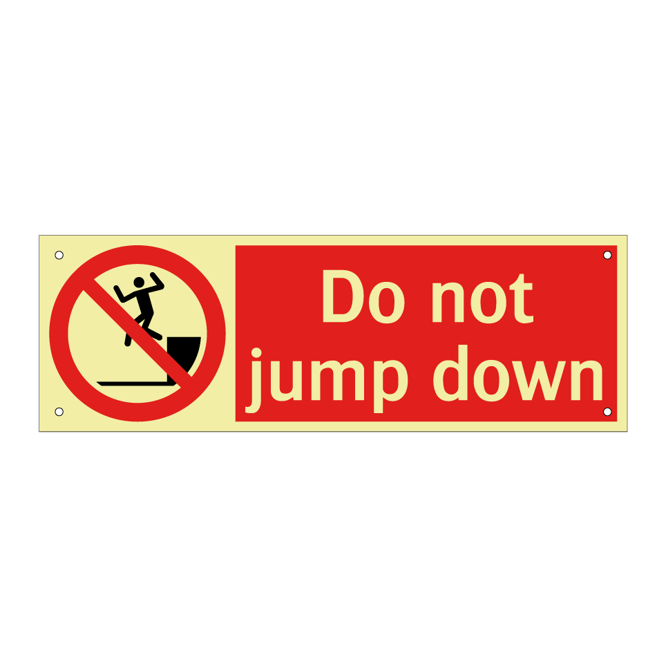 Do not jump down