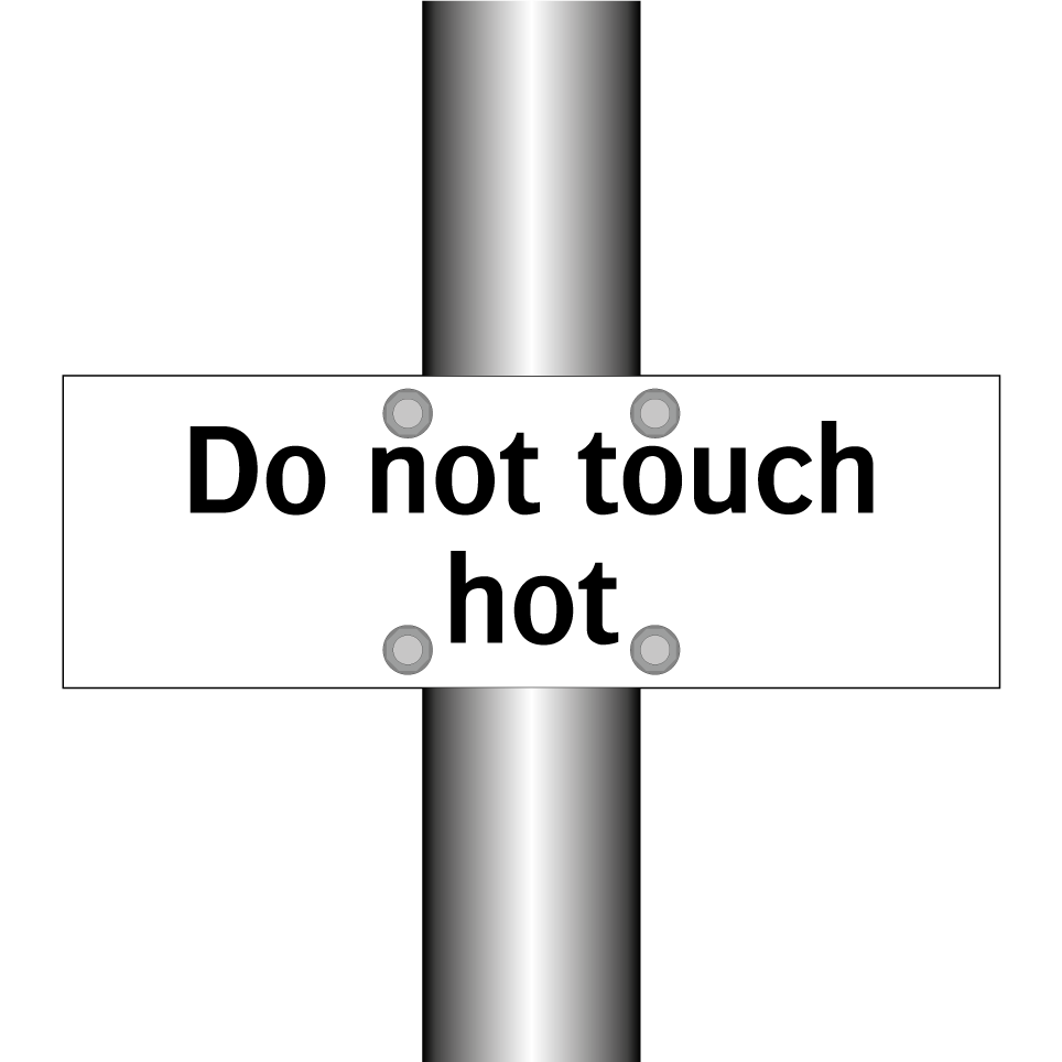 Do not touch hot