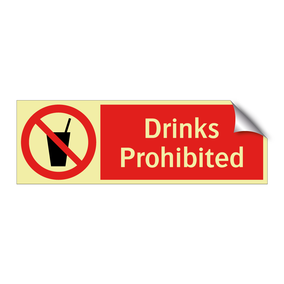 Drinks Prohibited