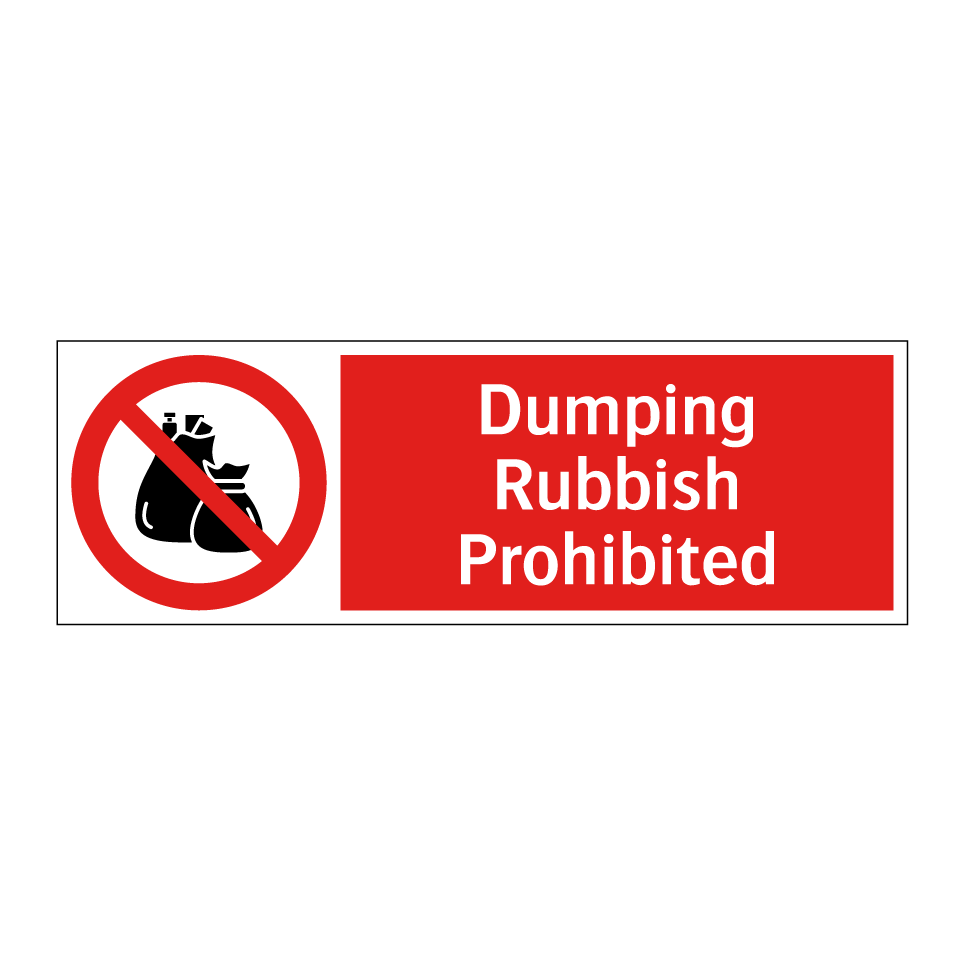 Dumping Rubbish Prohibited