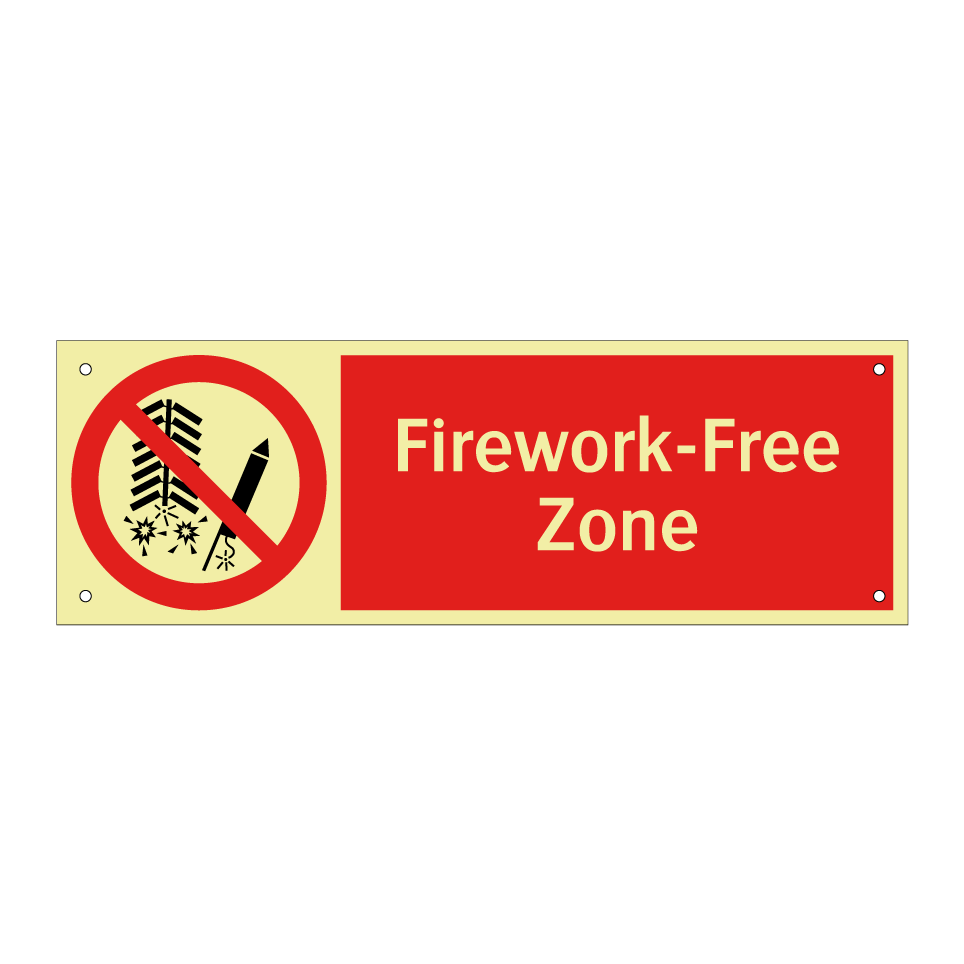 Firework-Free Zone