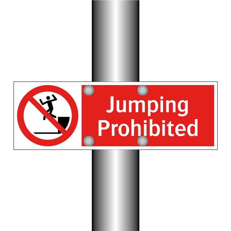 Jumping Prohibited