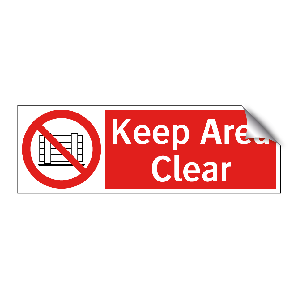 Keep Area Clear
