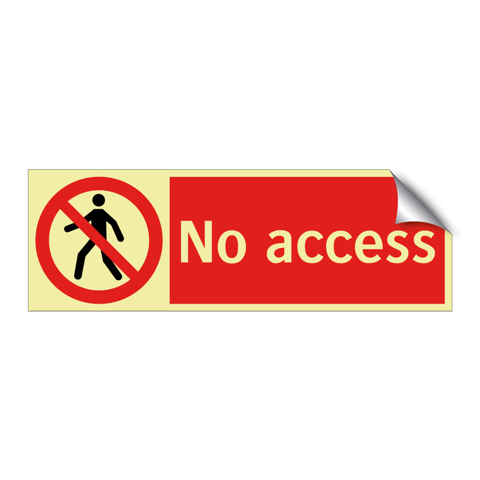 No access