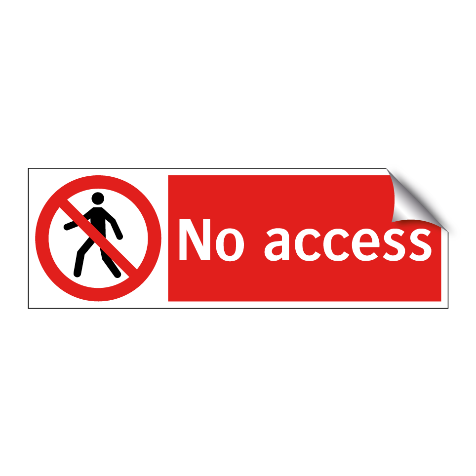No access