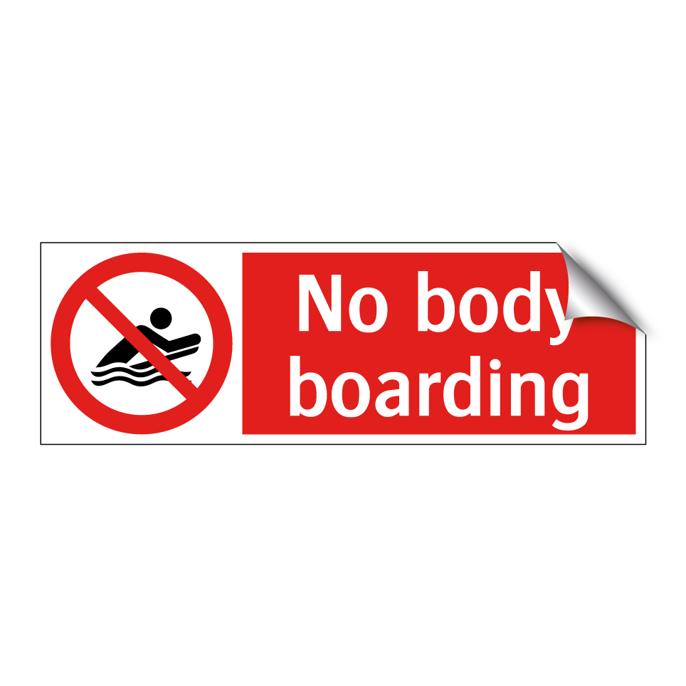 No body boarding