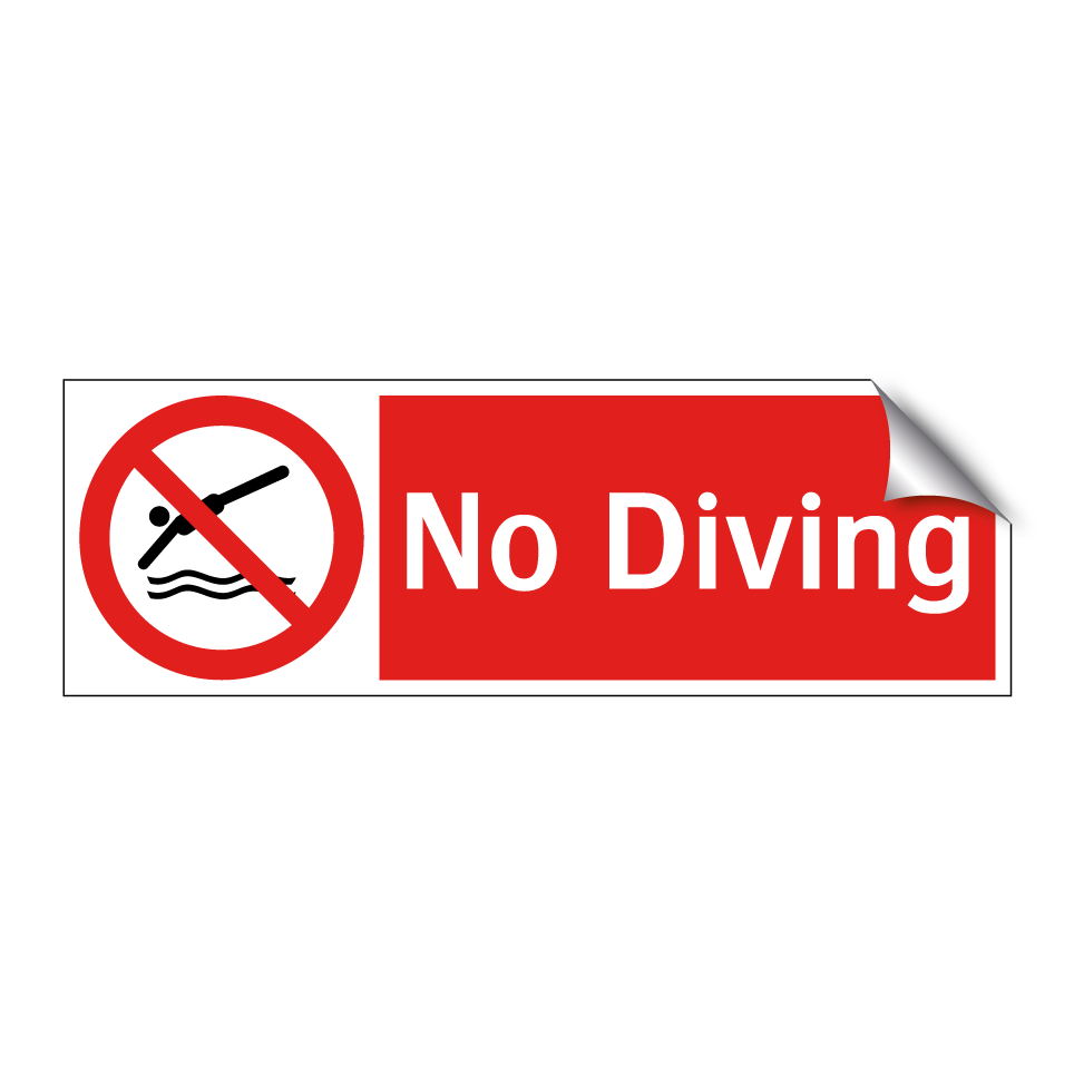 No Diving